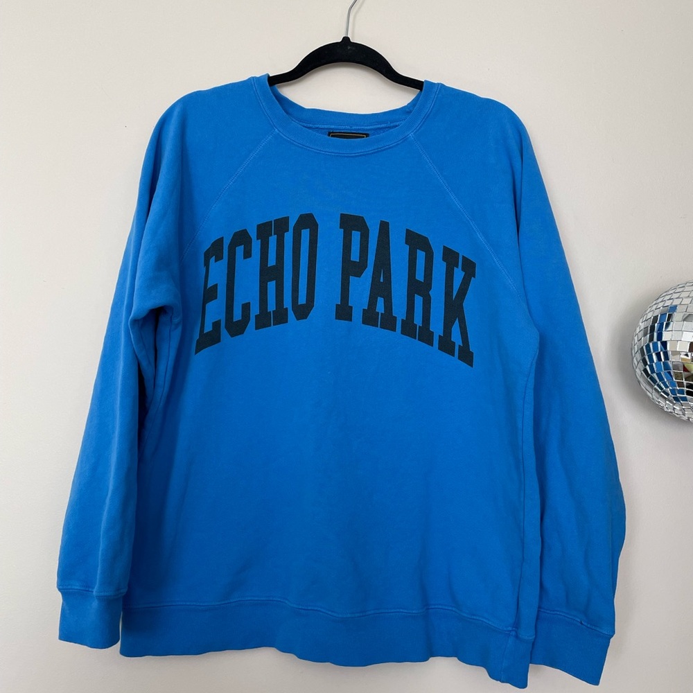 NWOT Echo Park Crew Sweatshirt by Original Retrobrand at Free People Size XS